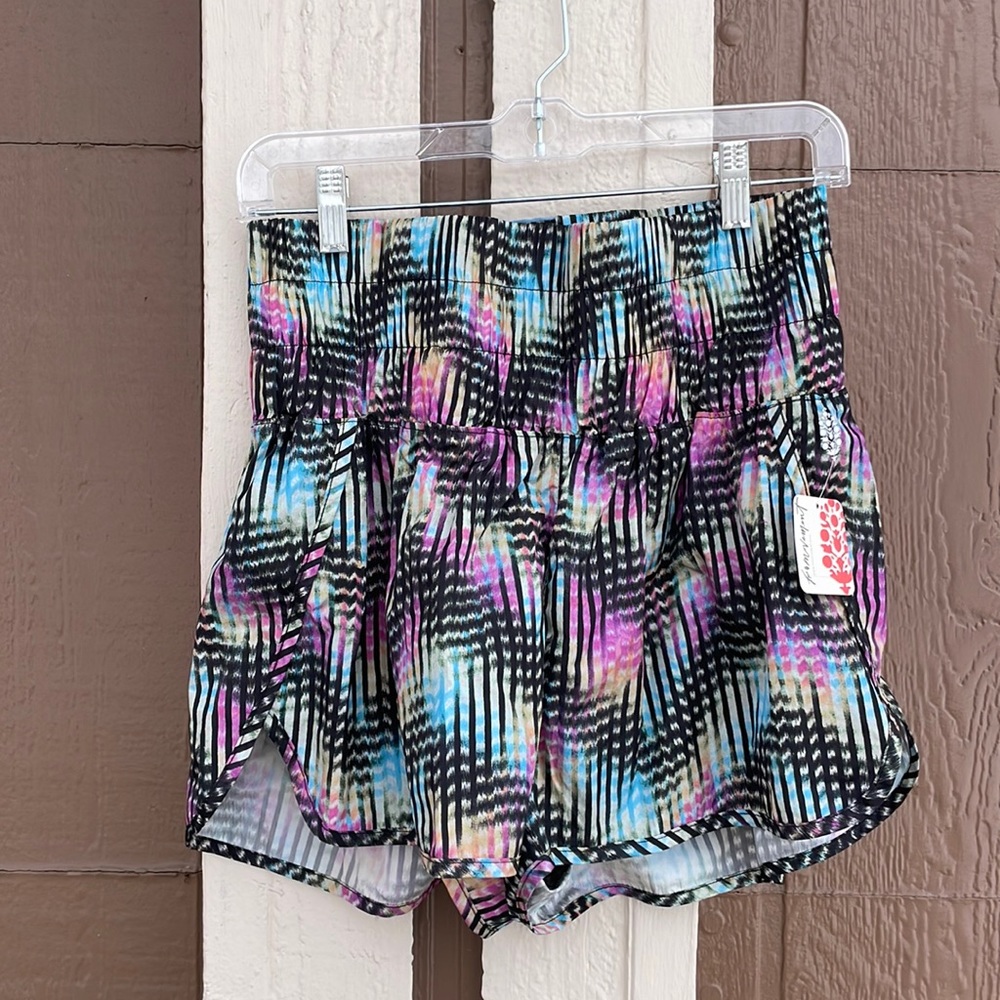 Free People Multicolor Abstract Print Women’s Shorts